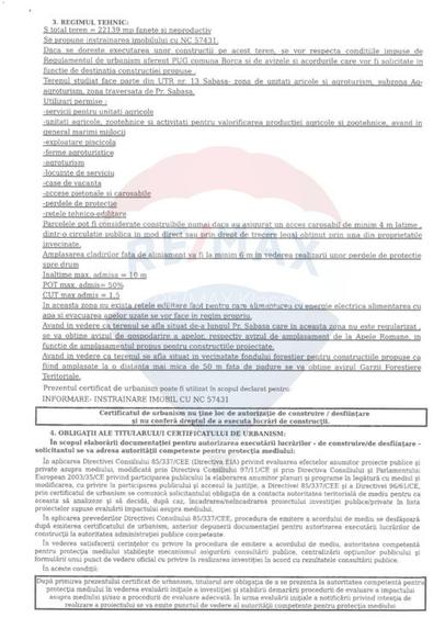 De vanzare | Teren Intravilan | Sat Sabasa, Comuna Borca, Neamt | - 21