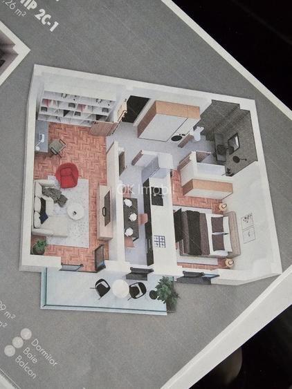 Apartament cu 2 camere decomandat! Popesti-Leordeni - 2
