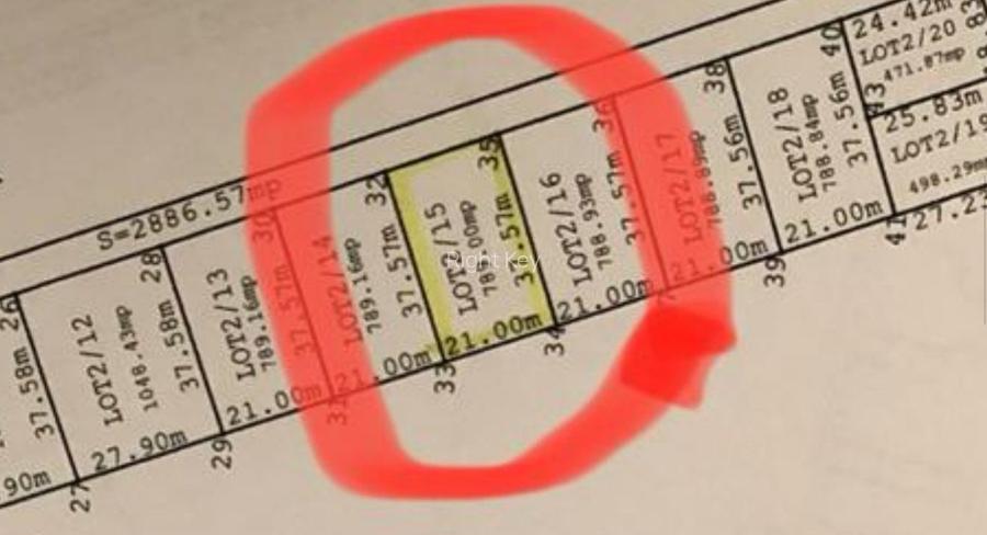 Super pret! Teren 790mp, utilitati, asfalt, str. Teiului! Comision 0%! - 2