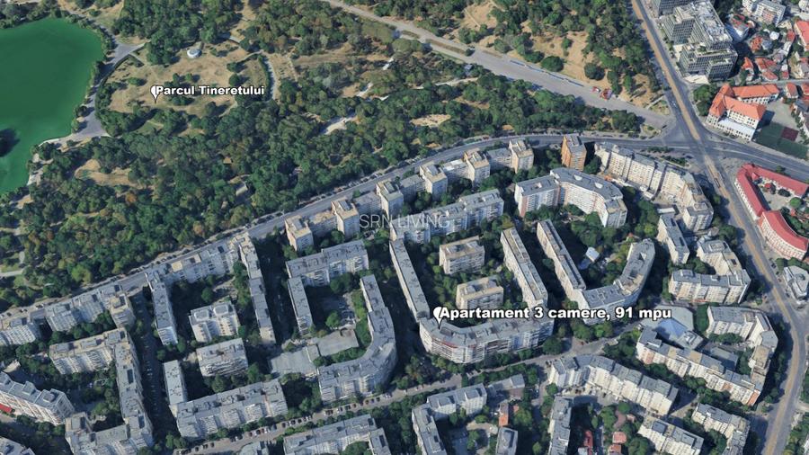 3 camere Tineretului | 100 mp | lângă parc și metrou | mobilat - 18