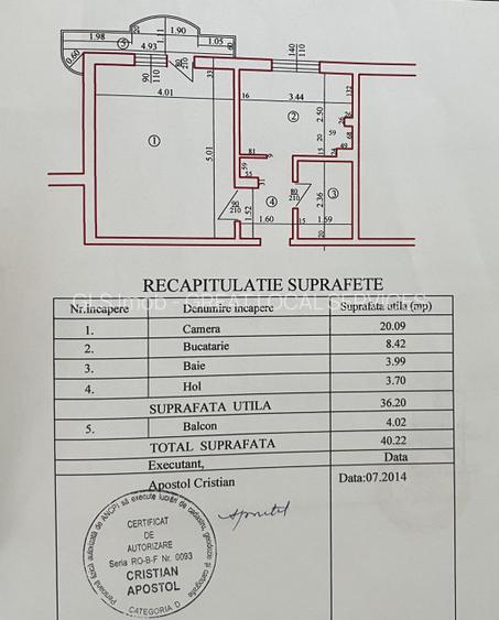 Garsoniera spatioasa, Parc Sebastian - Dumbrava Noua - 12