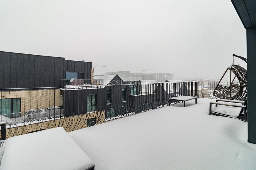 Penthouse - 2 terase + 2 locuri de parcare - Inchiriere - Avalon Estate-Pipera - 4