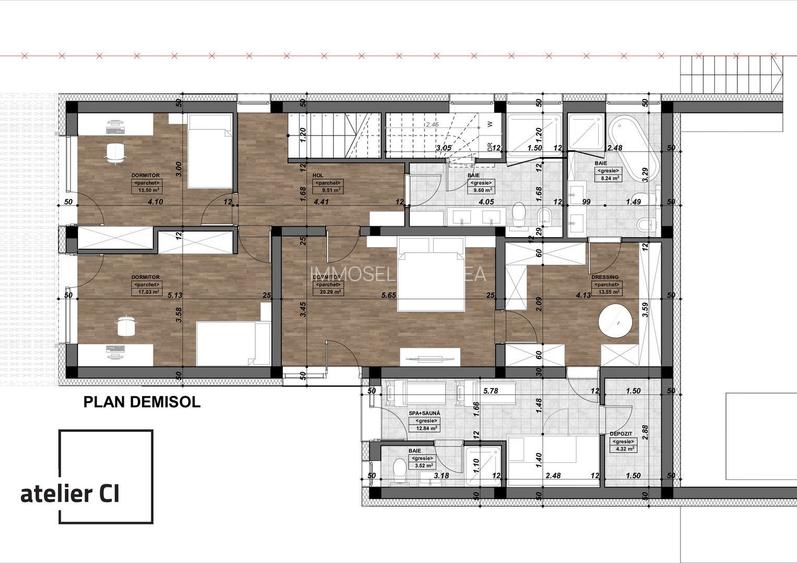 Vilă nouă design mediteranean, proiect deosebit și panoramă- 299.000 E - 9