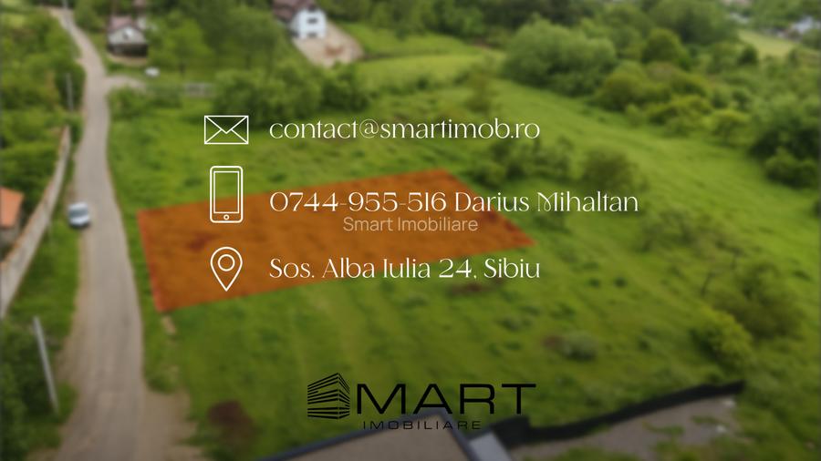 Teren intravilan 1300mp Cisnadioara str. Ciresilor - 4