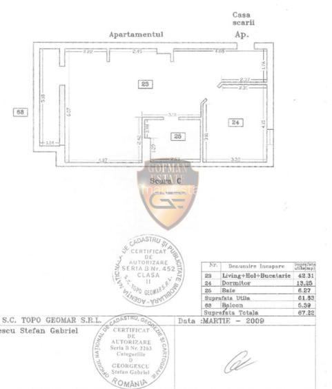 Apartament 2 camere, Sara Sea View Olimp 67mp vedere panoramica la mare, balcon - 21