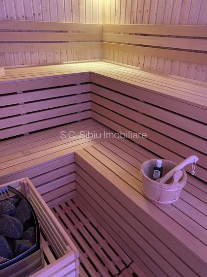 Vila de lux cu piscina si spa Cisnadie super view - 13