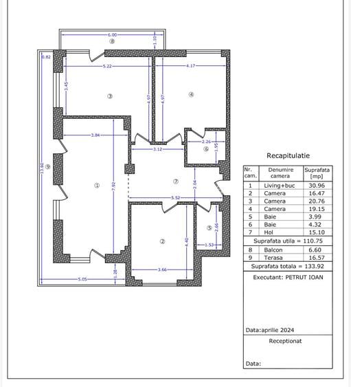 APARTAMENT 4 CAMERE DE VANZARE SISESTI LUX - 1