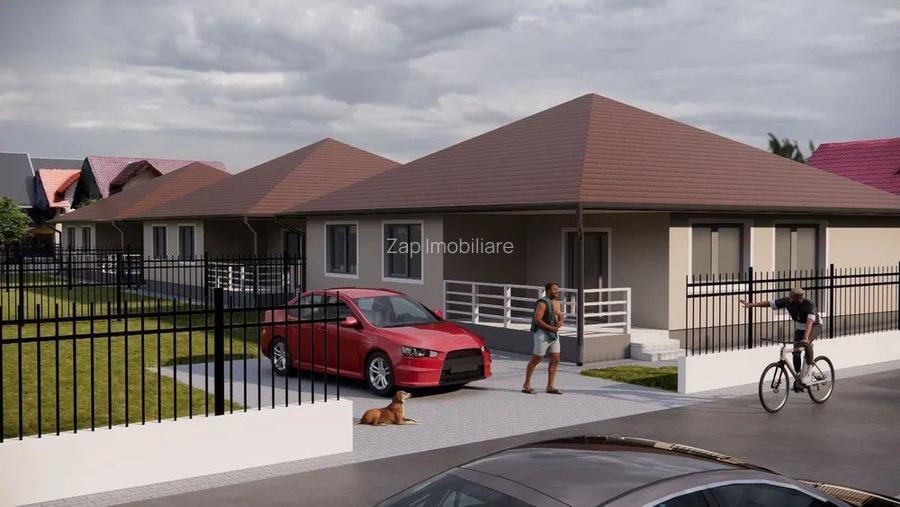 Casa 4 cam.2 băi,1 pivniță 1 dressing,500mp.teren,gard,pavaj - 9