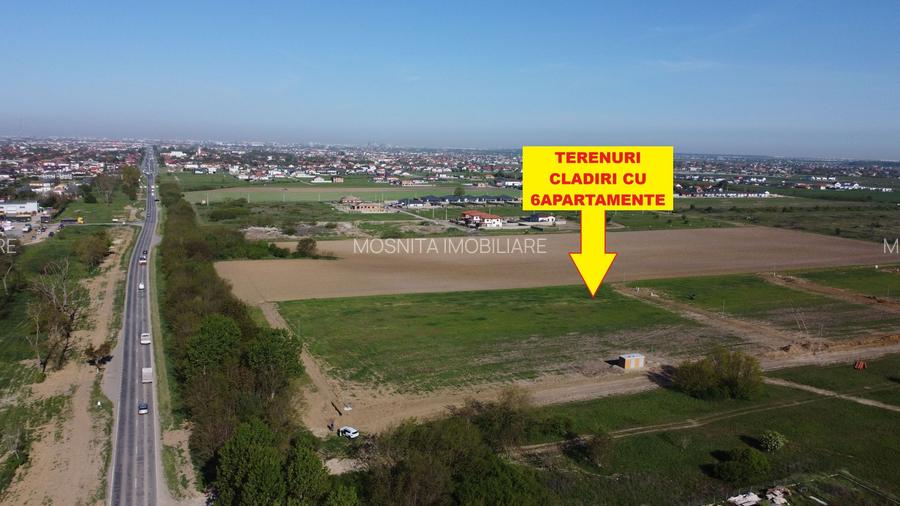 Mosnita Noua - teren pentru constructie 6apartamente - toate utilitatile - 5