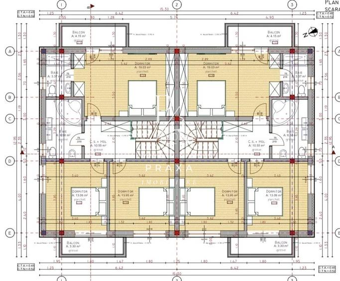 Casa duplex, semifinisata, 120 mp utili, teren 250, zona Tautiului! - 5