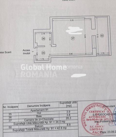 Studio 43mp Mamaia Nord-Navodari | Vedere Mare | Mobilat-Utilat Modern - 11