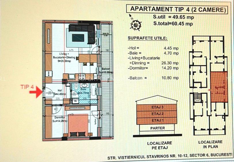 Neofort 49 Metrou Gorjului Parc Liniei I AP2 CAMERE NOU LA CHEIE I DEZVOLTATOR - 16