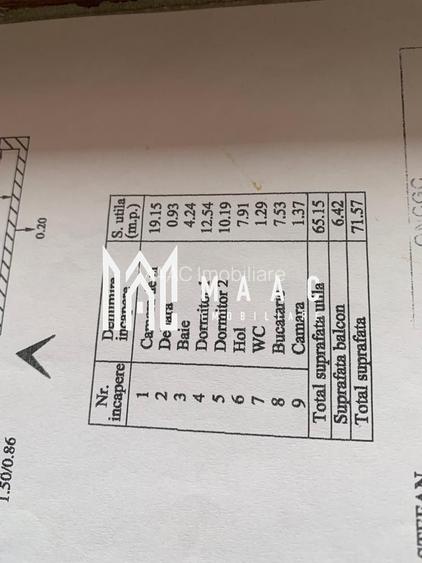 Apartament | 3 camere | Calea lui Traian | Etaj 3 - 13