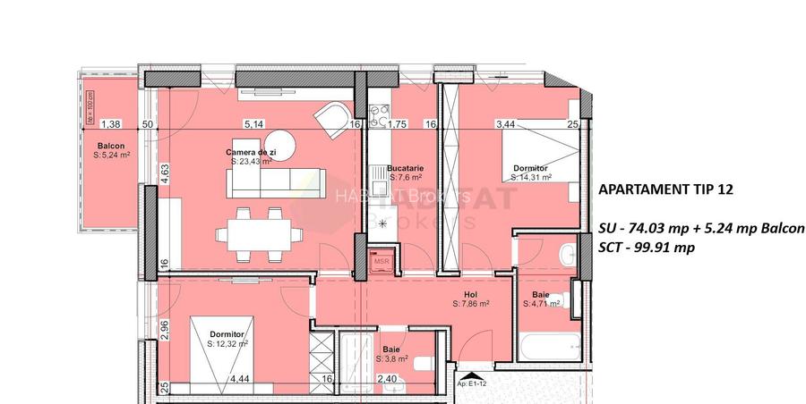 Apartament 3 camere  -Direct  dezvoltator - 2