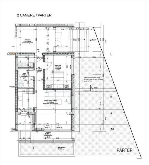Direct dezvoltator 2 Camere, curte de 38 mp -  Mosilor - 5