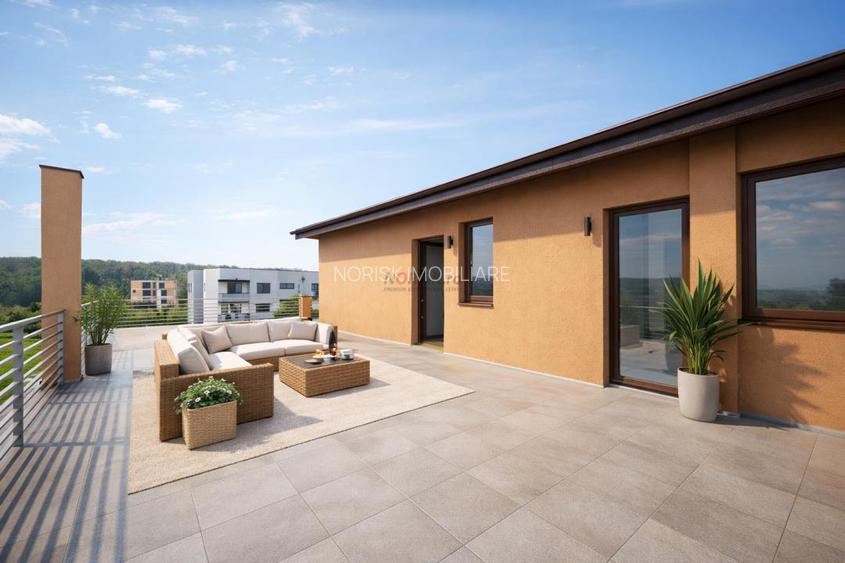 Top floor living – penthouse cu terase mari, Voluntari – Pipera - 2