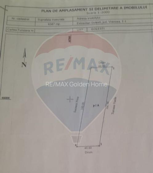 Teren 6,387mp Golesti / Drumul DC147 - 3