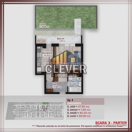 Garsonieră nouă cu gradina privată – Theodor Pallady - 1