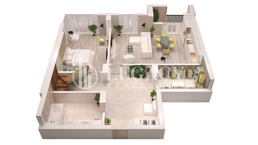 Vânzare - Penthouse zona Copou, 192.95 mp utili + 27.50 mp terasă - 2