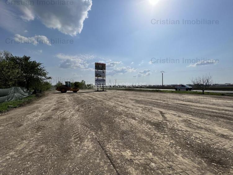 Teren 3900 mp deschidere 48 m la Centura 40 euro mp - 2