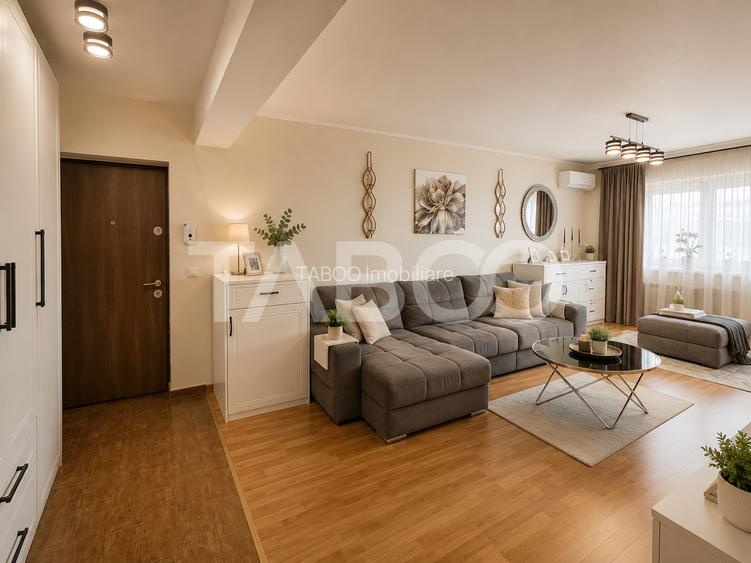 Apartament modern de vanzare 3 camere balcon etaj 2 Turnisor Frunzei - 16