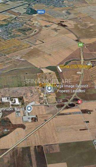 Teren intravilan Glina, Ilfov – 10750 mp, langa depozitele Megaimage, A0 - 6