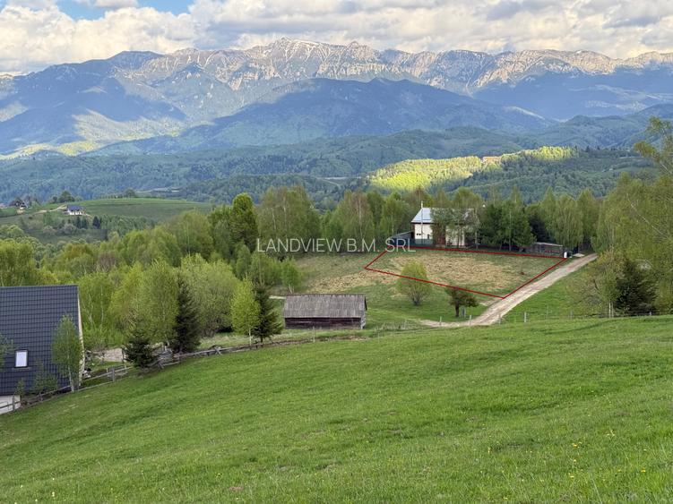 Teren intravilan 1000 mp in satul Pestera, Comuna Moieciu la 12 km de Bran - 7