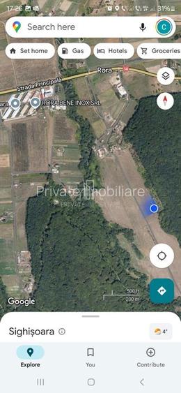 Teren extravilan 28.800 Mp , zona Rora, Sighisoara - 8