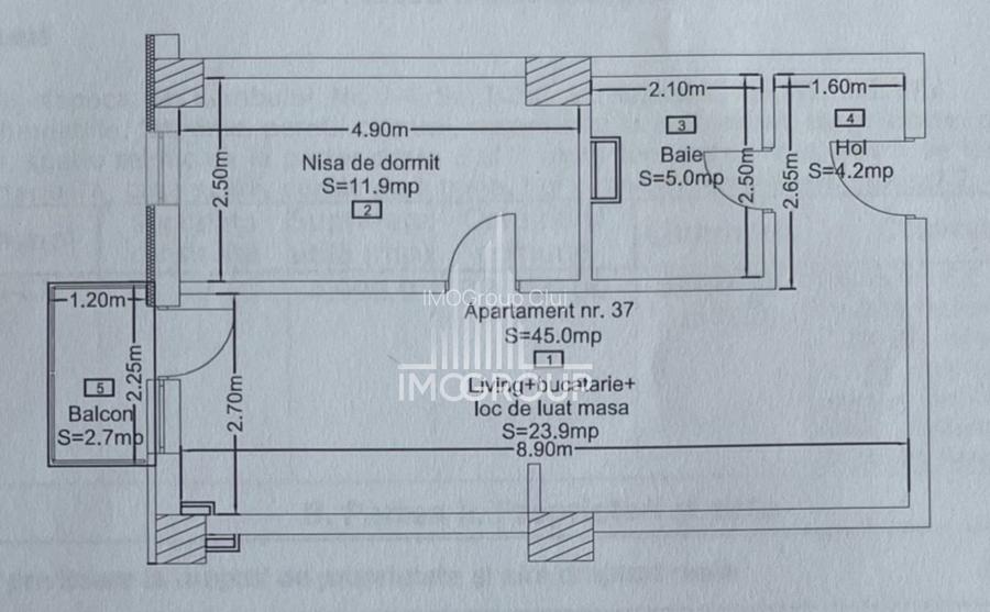 Oportunitate de investiție – Apartament modern 2 camere & garaj de vânzare - 12