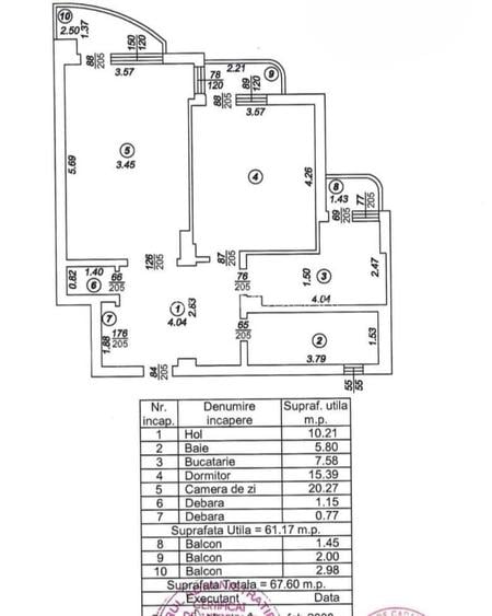 Vanzare 2 Camere Octavian Goga, Bloc Monolit 1996, la 6 minute de Mag Unirea - 13
