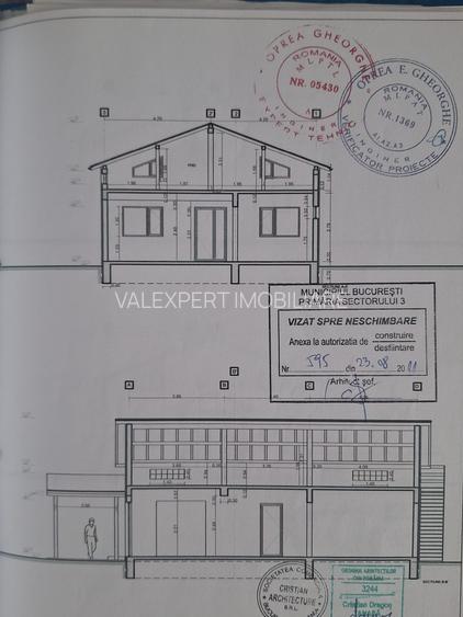 Casa in cart. 23 August, constructie 20212, supra. 250mp, mob/utilata. - 25