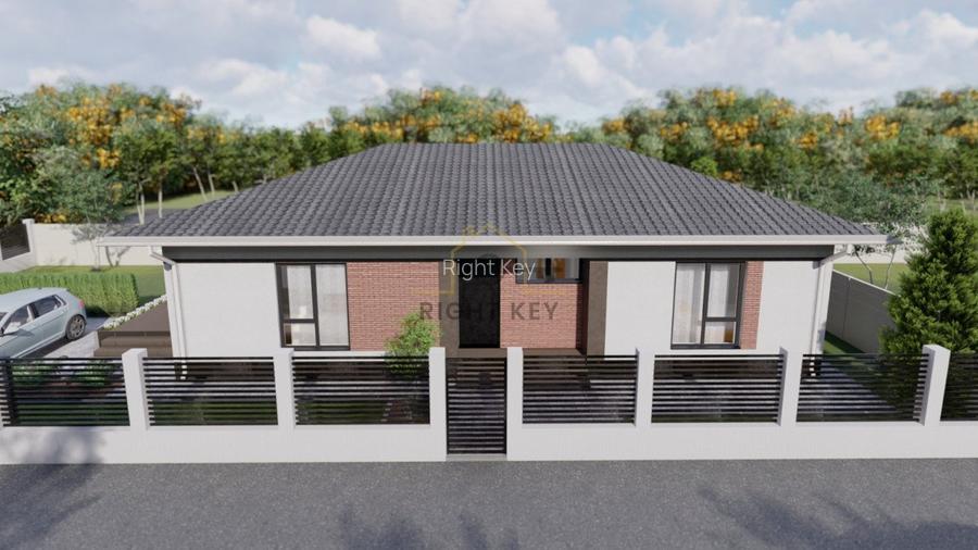 Nou! Casa parter 4 cam, 100mpu, 400mpt, toate utilitatile, placa! - 5