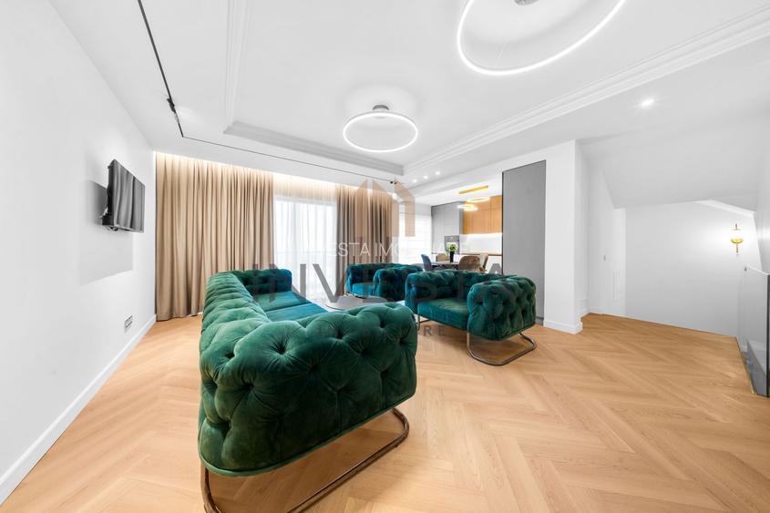 Prima inchiriere | duplex ultrafinisat 130 mp | curte privata 180 mp. - 2