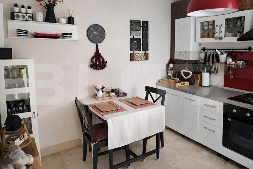 Casa tip duplex in Gilau-120mp utili, mansarda, parcari si teren de 380 mp utili