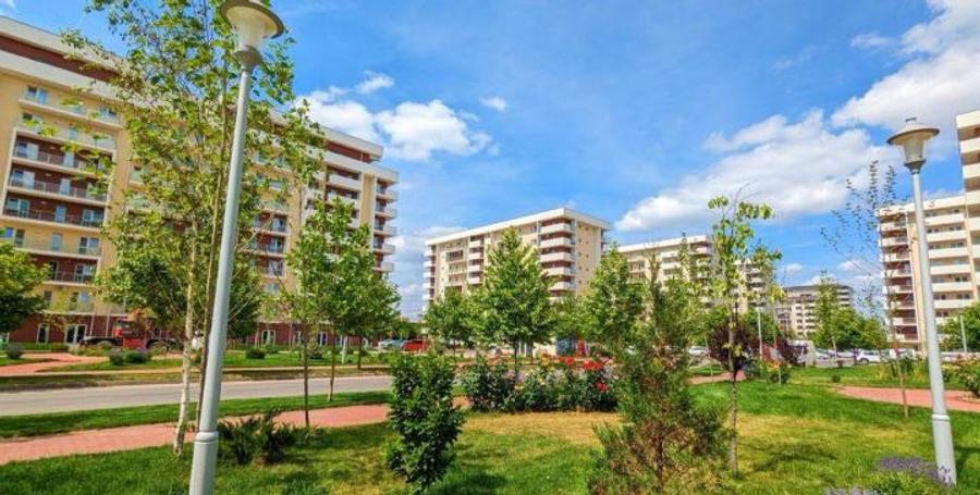 Gran Kristal Rezidence, ap 2 cam. Dec. 60mp, Centrala proprie, Loc parcare, Mob.