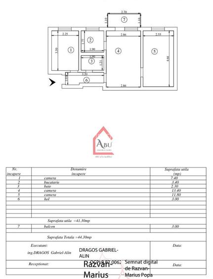 Apartament cu 3 camere, Alexandru cel Bun - 1