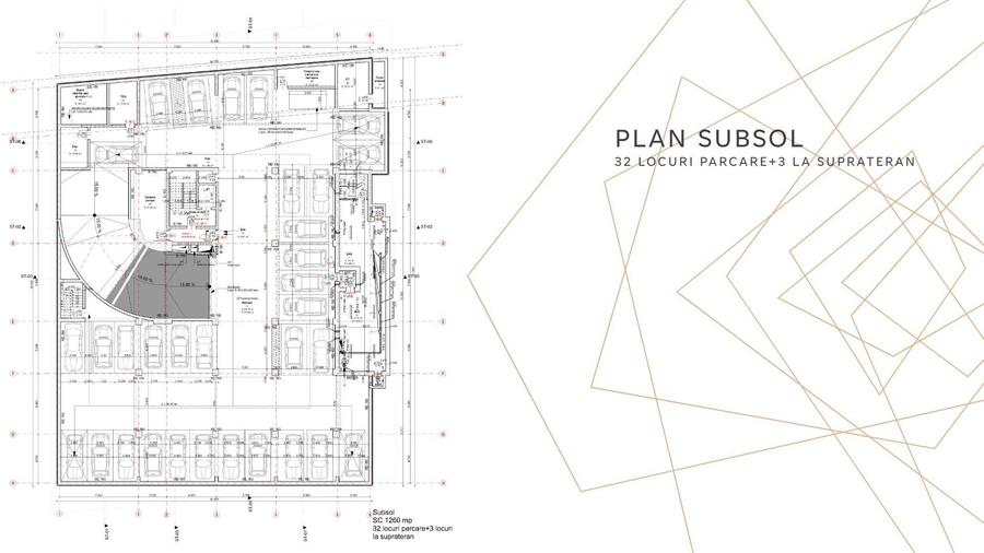 Proiect rezidențial cu AC – 29 apartamente – 4.330 mp – 35 parcări – S