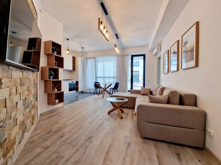 Pipera - OMV Rond - Apartament 2 camere - TOTUL NOU - mobilat modern, parcare