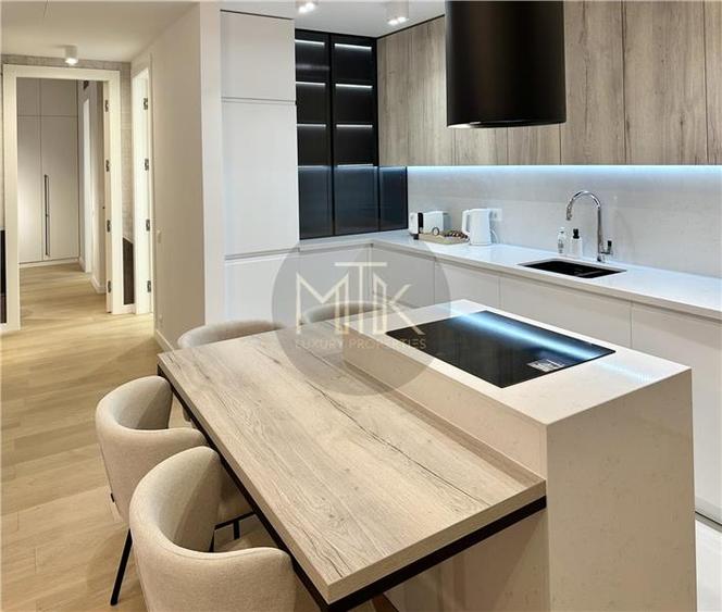 Apartament superb 3 camere, Mobilat&utilat I One Verdi Park