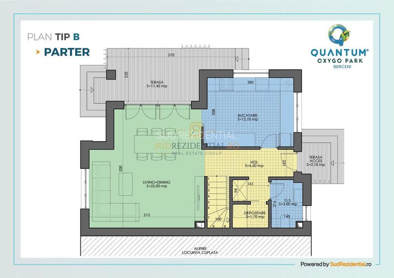Vila 4 camere, ansamblu exclusivist, Quantum OxyGo Park Vidra - 2