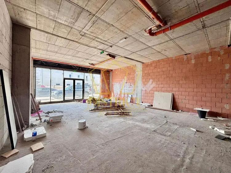 Spatiu comercial 118mp, bloc nou | Campeador