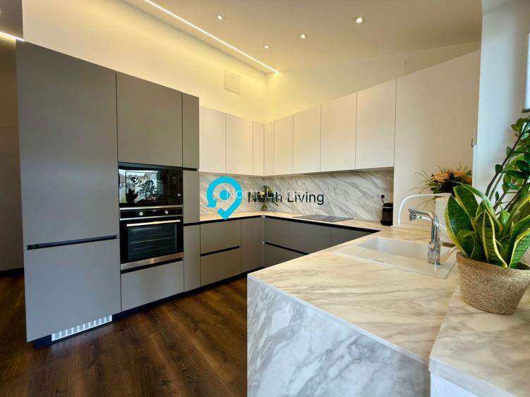 Apartament 3 camere premium renovat, terasa mare Pipera - 29