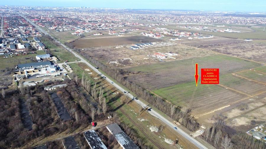 Mosnita Noua - teren pentru constructie 6apartamente - toate utilitatile