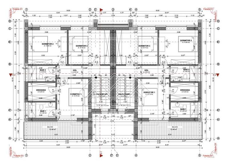 Teren de vanzare - Proiect si AC pt. duplex, 712 mp - Sura Mica