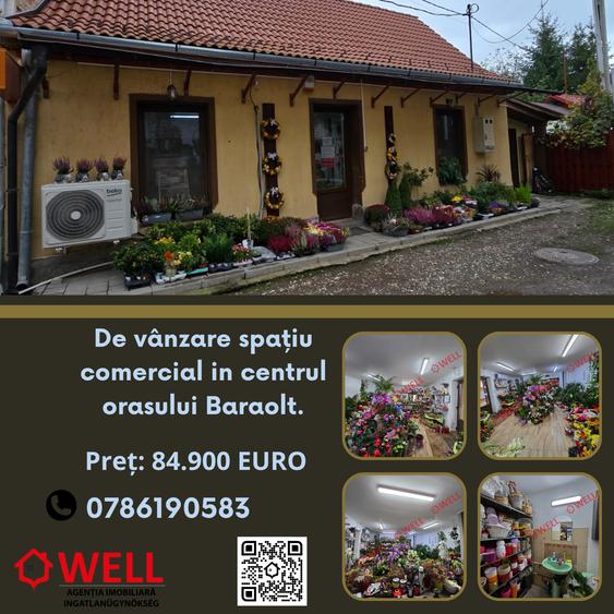 De vânzare spațiu comercial in centrul orasului Baraolt