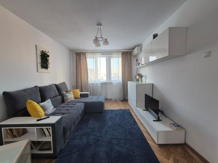 GARA APARTAMENT CU 2 CAMERE SEMI, MOBILAT UTILAT 47 MP PRET 89500 EURO