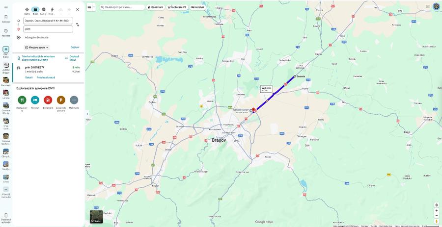 Teren Industrial la 8 min. de Brasov 45.000 MP | 156m Deschidere DN11 - Prejmer