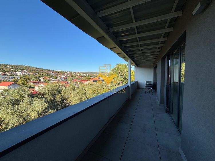 Penthouse mobilat lux, parcare, AC, bloc nou, Semicentral, zona Horea