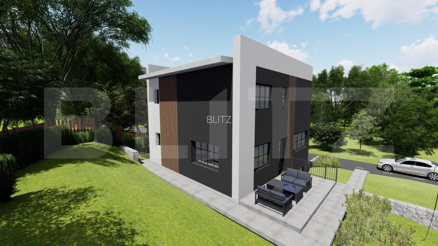 Teren 450mp cu AUTORIZATIE D+P+M -201 mp construiti, zona Sararie - 5