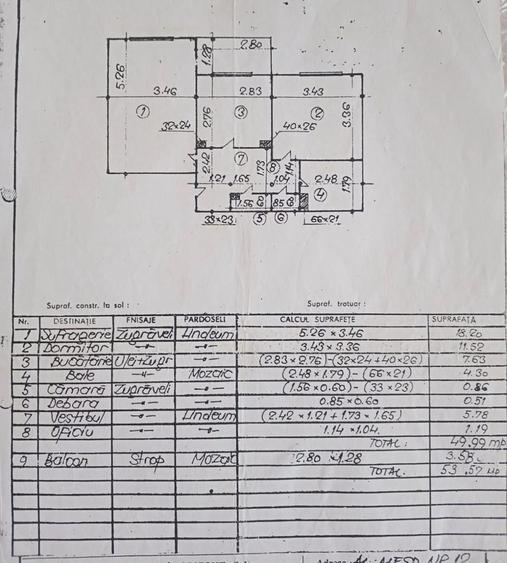 2 Camere| Decomandat| Bloc 1983 |Etaj 1/4 | Apusului